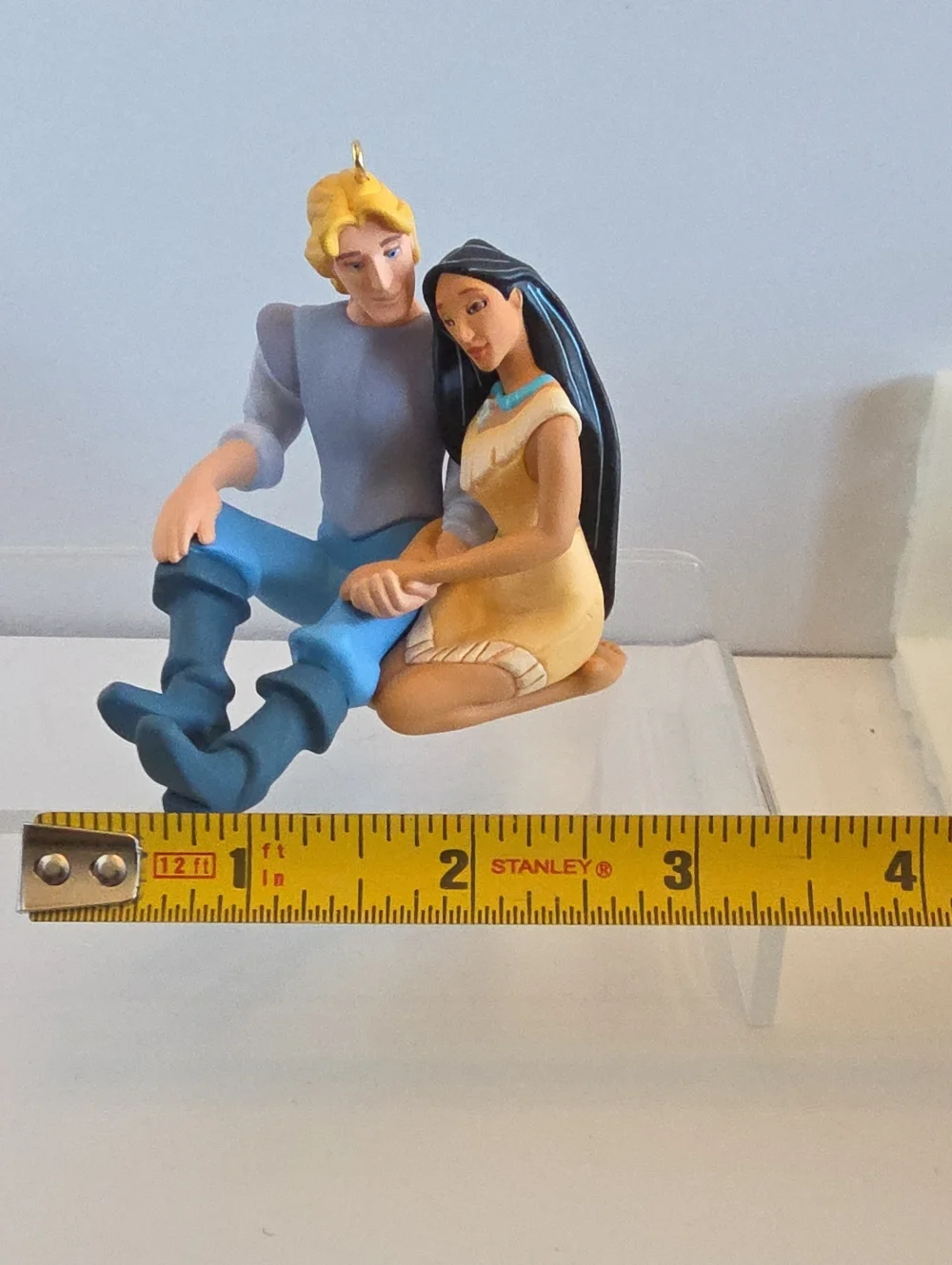 Vintage Hallmark Keepsake Pocahontas & Captain John Smith Christmas Ornament